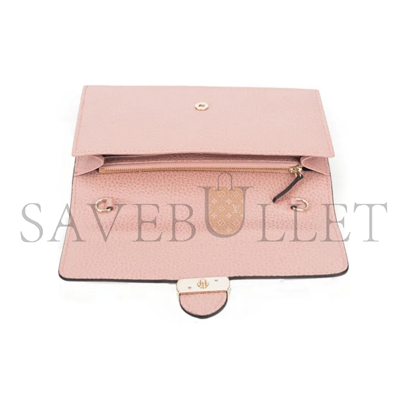 GUCCI DOLLAR CALFSKIN INTERLOCKING G CHAIN WALLET 510314 (20*13*6cm)